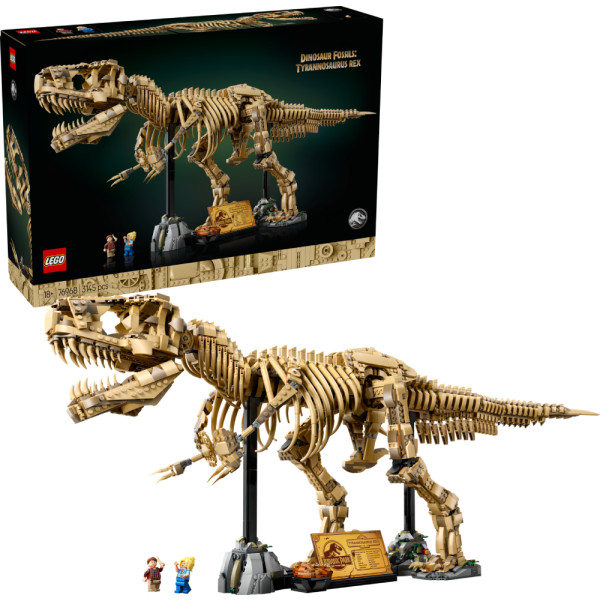 Фото - Конструктор LEGO Jurassic World Скам'янілості динозаврів: тиранозавр (76968)