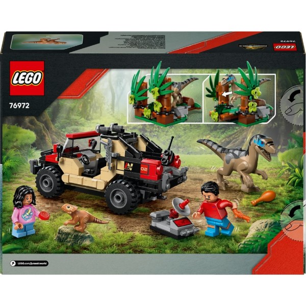 Фото - Конструктор LEGO  Jurassic World Втеча по бездоріжжю від раптора (76972)