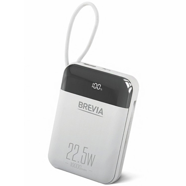Фото - Батарея мобільна Brevia 10000mAh 22.5W Type-C + Lightning Cable (45122)