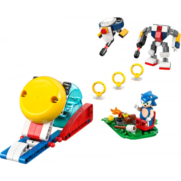 Фото - Конструктор LEGO Sonic Зіткнення Соніка біля багаття (77001)
