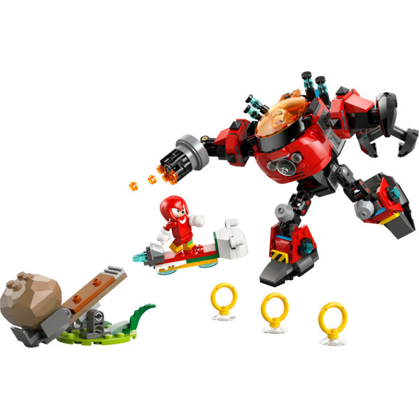 Фото - Конструктор LEGO Sonic Knuckles проти Dr. Eggman Egg Crusher Mech (77005)