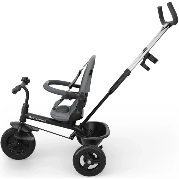 Фото - Триколісний велосипед Kinderkraft Aston 2 Plus Grey (KRASTO02GRYPL00)