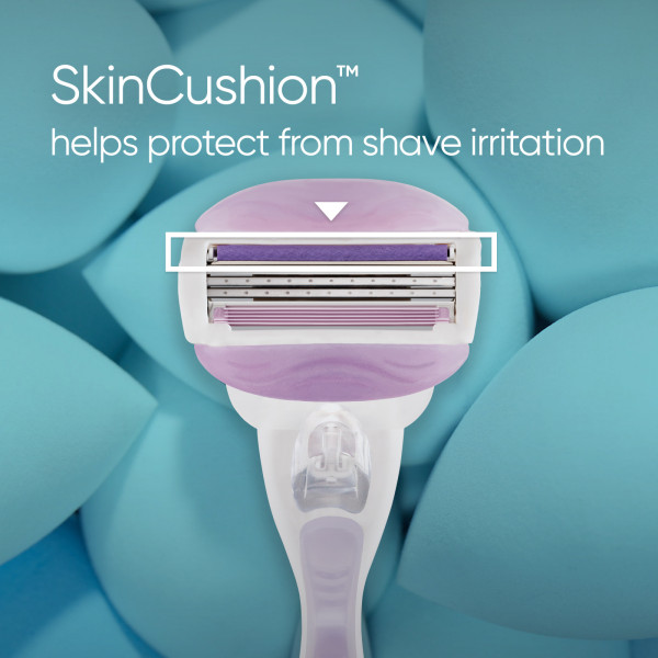 Фото - Станок жіночий Gillette Venus ComfortGlide Breeze з 2 змінними картриджами (7702018886166)