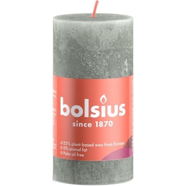 Фото - Свеча декоративная Bolsius SHINE 100/50 нефрит (770368) Фото - Свеча декоративная Bolsius SHINE 100/50 нефрит (770368)