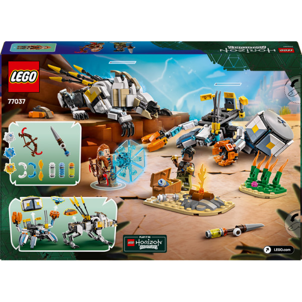 Фото - Конструктор LEGO Horizon Adventures™ Aloy и Varl против Shell-Walker и Sawtooth (77037)