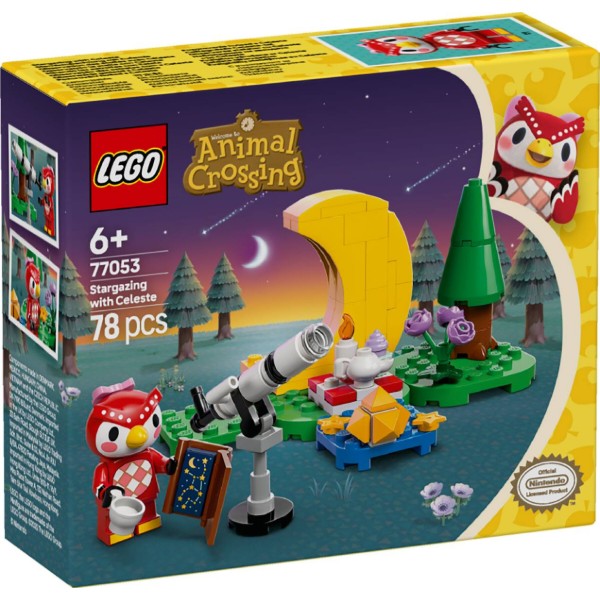 Фото -  LEGO Animal Crossing Спостереження за зірками із Celeste (77053)