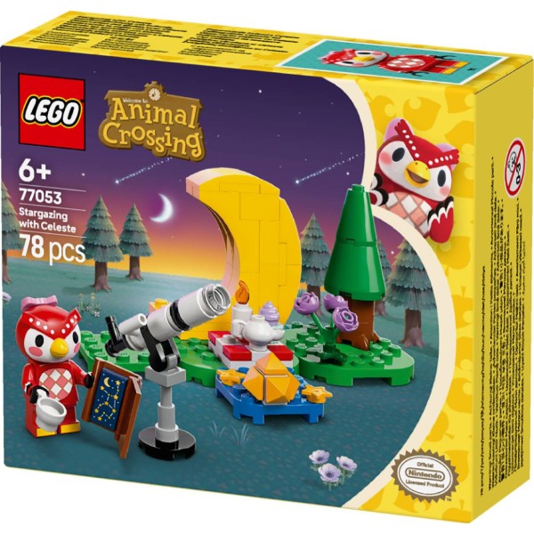 Фото -  LEGO Animal Crossing Спостереження за зірками із Celeste (77053)