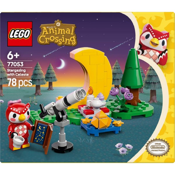 Фото -  LEGO Animal Crossing Спостереження за зірками із Celeste (77053)