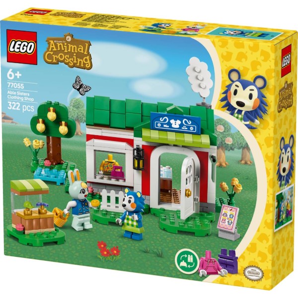 Фото - Конструктор LEGO Animal Crossing Крамниця одягу, що належить Able Sisters (77055)