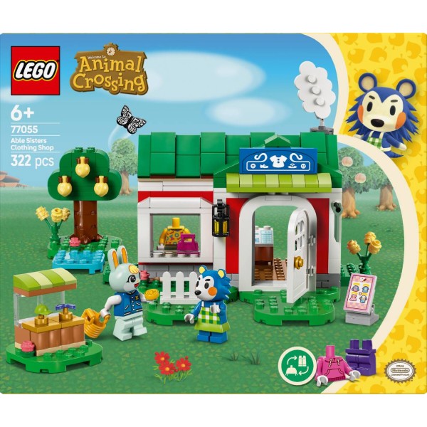 Фото - Конструктор LEGO Animal Crossing Крамниця одягу, що належить Able Sisters (77055)