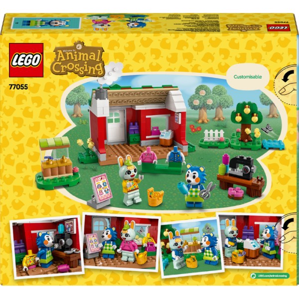 Фото - Конструктор LEGO Animal Crossing Крамниця одягу, що належить Able Sisters (77055)