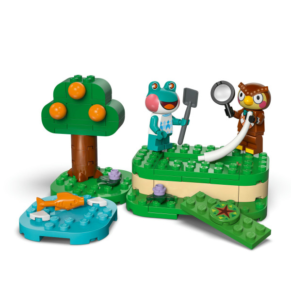 Фото - Конструктор LEGO Animal Crossing Музейна колекція Blathers (77056)