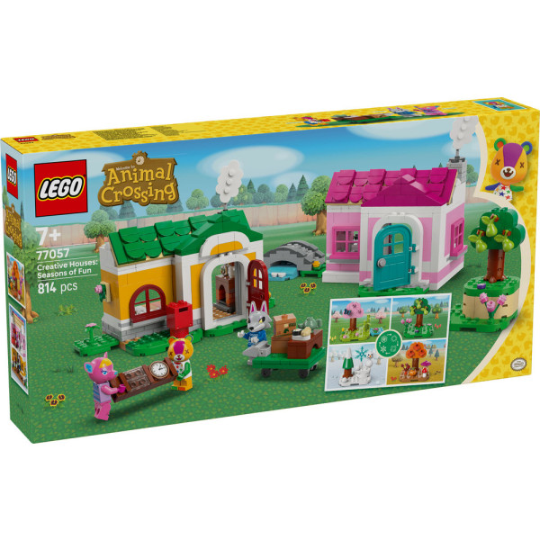 Фото - Конструктор LEGO Animal Crossing Творчі будинки: сезони розваг (77057)
