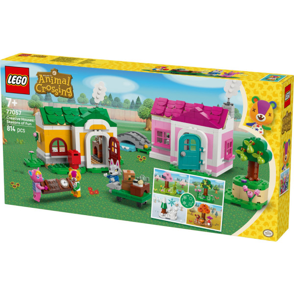 Фото - Конструктор LEGO Animal Crossing Творчі будинки: сезони розваг (77057)