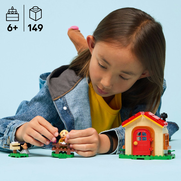 Фото - Конструктор LEGO Animal Crossing Затишний будинок Goldie (77058)