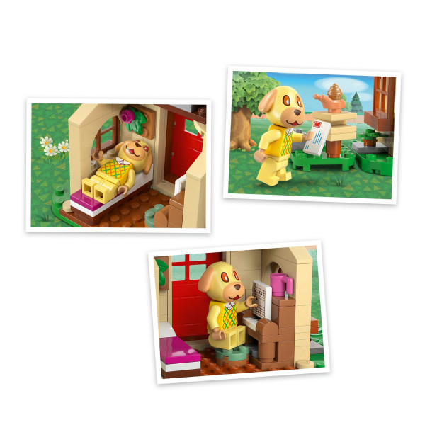 Фото - Конструктор LEGO Animal Crossing Затишний будинок Goldie (77058)