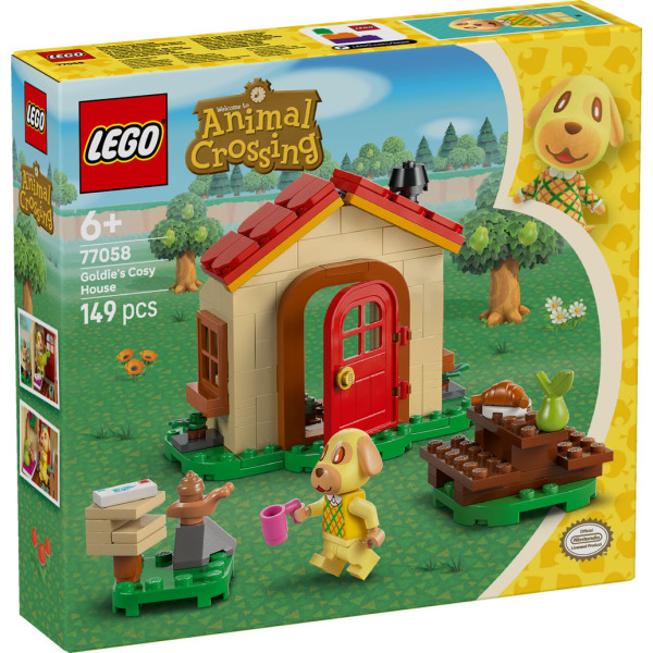 Фото - Конструктор LEGO Animal Crossing Затишний будинок Goldie (77058)