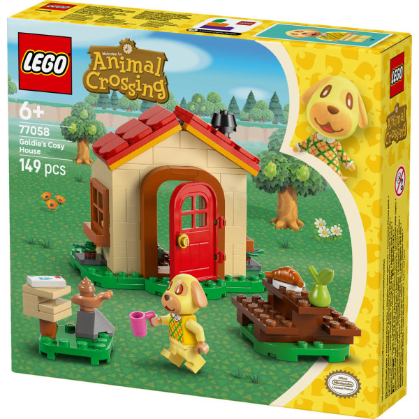 Фото - Конструктор LEGO Animal Crossing Затишний будинок Goldie (77058)