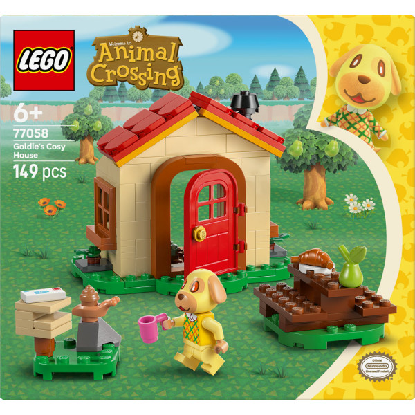 Фото - Конструктор LEGO Animal Crossing Затишний будинок Goldie (77058)