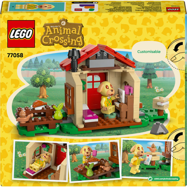 Фото - Конструктор LEGO Animal Crossing Затишний будинок Goldie (77058)