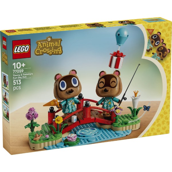 Фото -  LEGO Animal Crossing Веселий день Timmy і Tommy на природі (77059)