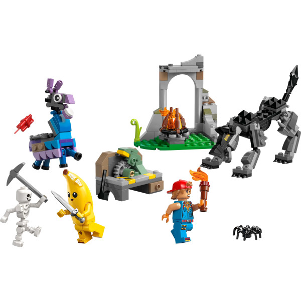 Фото - Конструктор LEGO Fortnite Табір Peely та Sparkplug (77075)