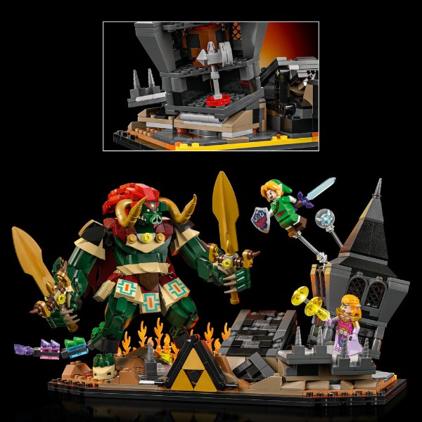 Фото - Конструктор LEGO The Legend of Zelda Ocarina of Time™ – Финальная битва (77093)
