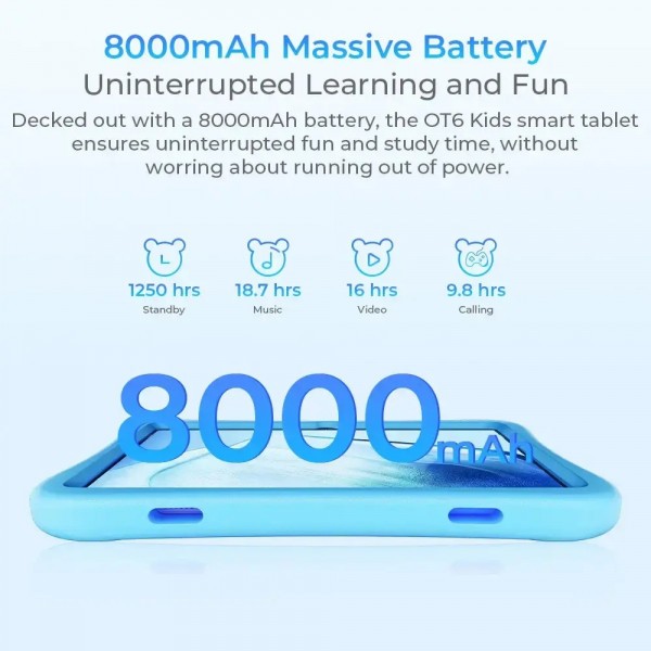 Фото - Планшет OUKITEL OT6 kids 10" 4/64GB Blue