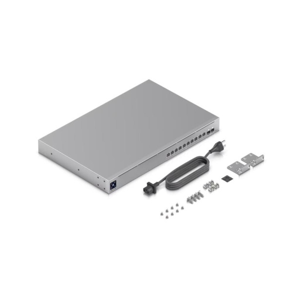 Фото - Коммутатор локальної мережі (Switch) Ubiquiti USW-PRO-XG-10-POE