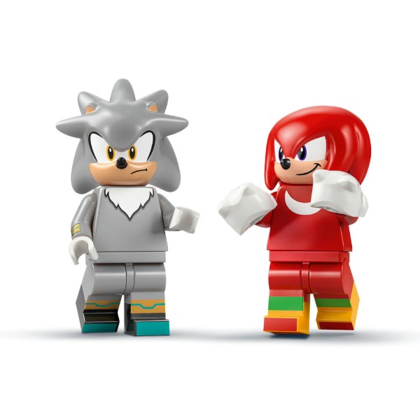 Фото - Конструктор LEGO  Sonic Автомобіль Сільвера vs. монстр вантажівки Наклза (77118)