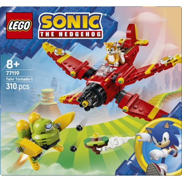Фото - Конструктор LEGO Sonic Самолет Тейлза "Торнадо-1" (77119)
