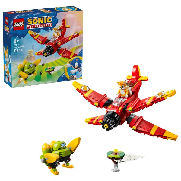 Фото - Конструктор LEGO Sonic Самолет Тейлза "Торнадо-1" (77119)