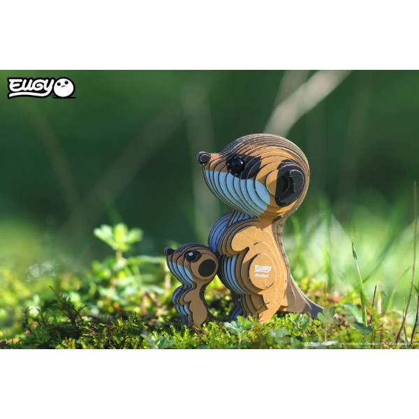 Фото - 3D пазлы EUGY Зоопарк: Сурикат (XEG-046)