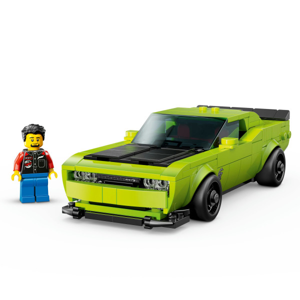 Фото - Конструктор LEGO  Speed Champions Спортивний автомобіль Dodge Challenger SRT Hellcat (77237)