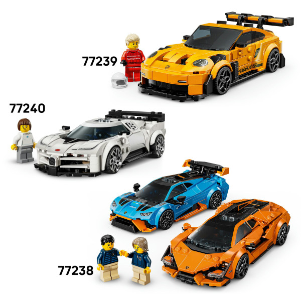 Фото - Конструктор LEGO  Speed Champions Спортивний автомобіль Dodge Challenger SRT Hellcat (77237)
