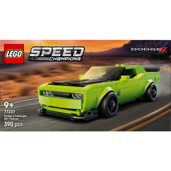 Фото - Конструктор LEGO  Speed Champions Спортивний автомобіль Dodge Challenger SRT Hellcat (77237)