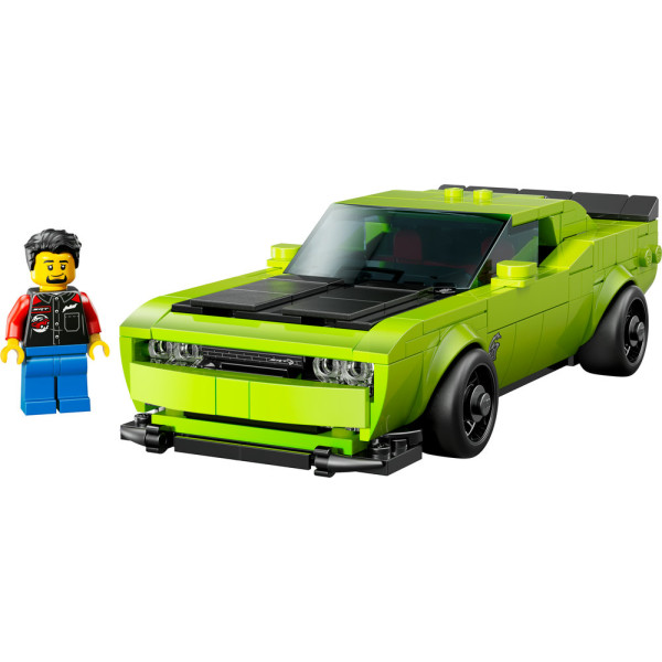 Фото - Конструктор LEGO  Speed Champions Спортивний автомобіль Dodge Challenger SRT Hellcat (77237)