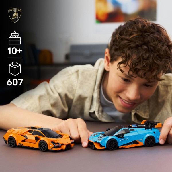 Фото - Конструктор LEGO  Speed Champions Lamborghini Revuelto и Huracán STO (77238)