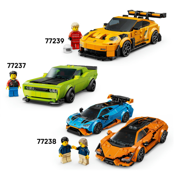 Фото - Конструктор LEGO  Speed Champions Спортивний гіперкар Bugatti Centodieci (77240)