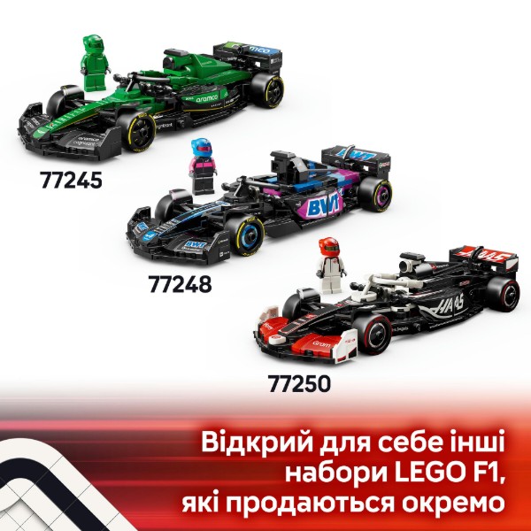 Фото - Конструктор LEGO Speed ​​Champions Автомобиль для гонки F1® Ferrari SF-24 (77242)