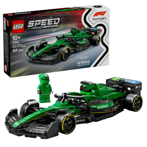 Фото - Конструктор LEGO Speed ​​Champions Автомобиль для гонки Aston Martin Aramco F1® AMR24 (77245)