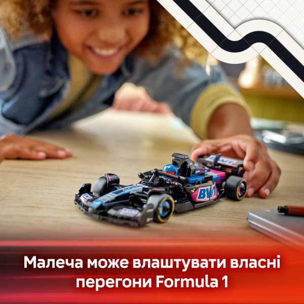 Фото - Конструктор LEGO Speed Champions Автомобіль для перегонів BWT Alpine F1® Team A524 (77248)