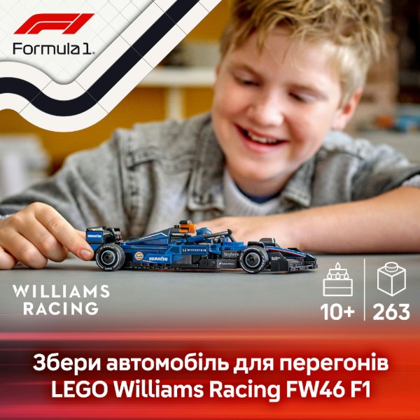 Фото - Конструктор LEGO Speed ​​Champions Автомобиль для гонки F1® Williams Racing FW46 (77249)