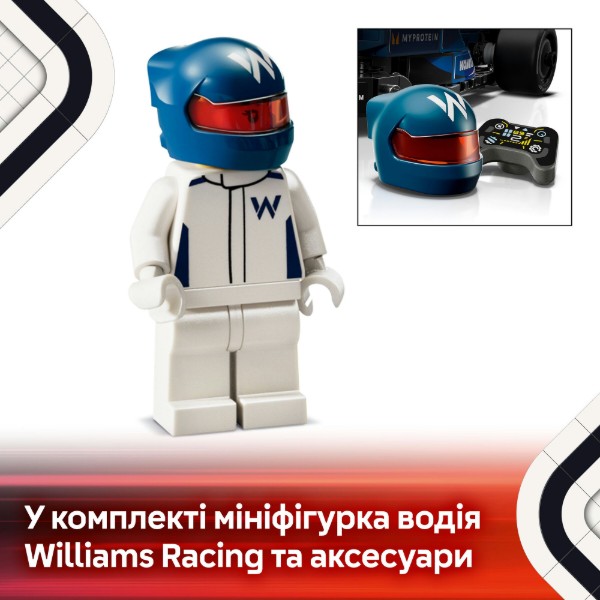 Фото - Конструктор LEGO Speed ​​Champions Автомобиль для гонки F1® Williams Racing FW46 (77249)