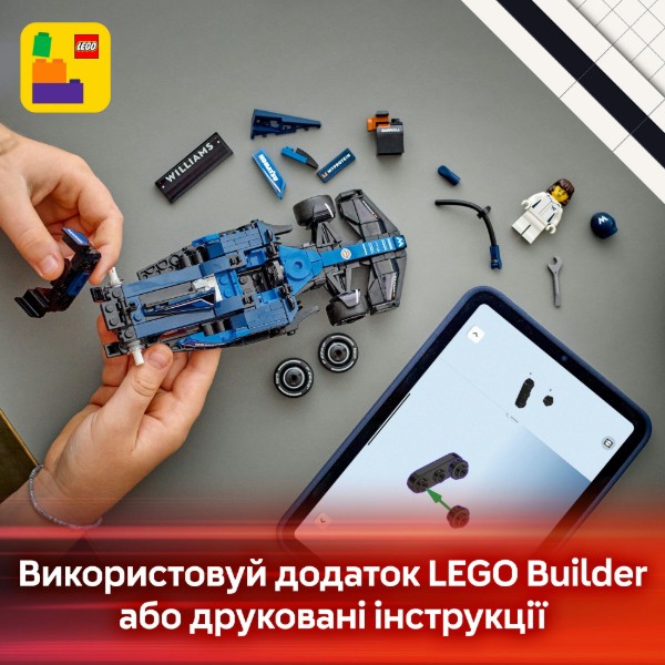 Фото - Конструктор LEGO Speed ​​Champions Автомобиль для гонки F1® Williams Racing FW46 (77249)