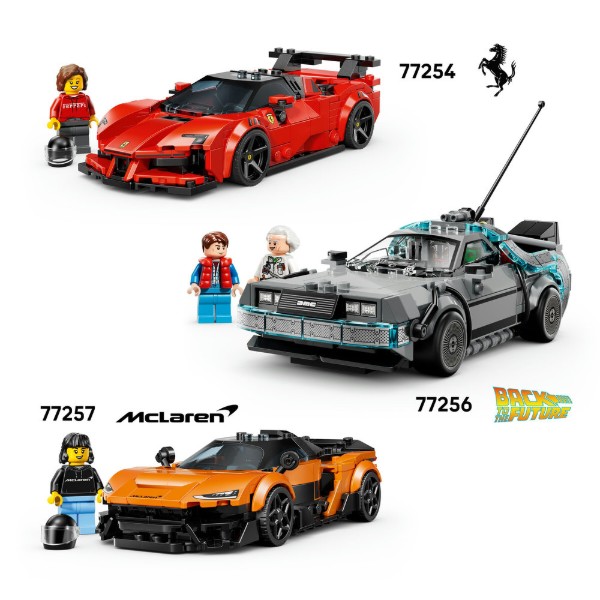 Фото - Конструктор LEGO  Speed Champions Часоворот із фільму «Назад у майбутнє» (77256)