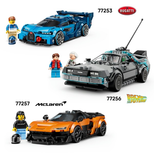 Фото - Конструктор LEGO  Speed Champions Часоворот із фільму «Назад у майбутнє» (77256)