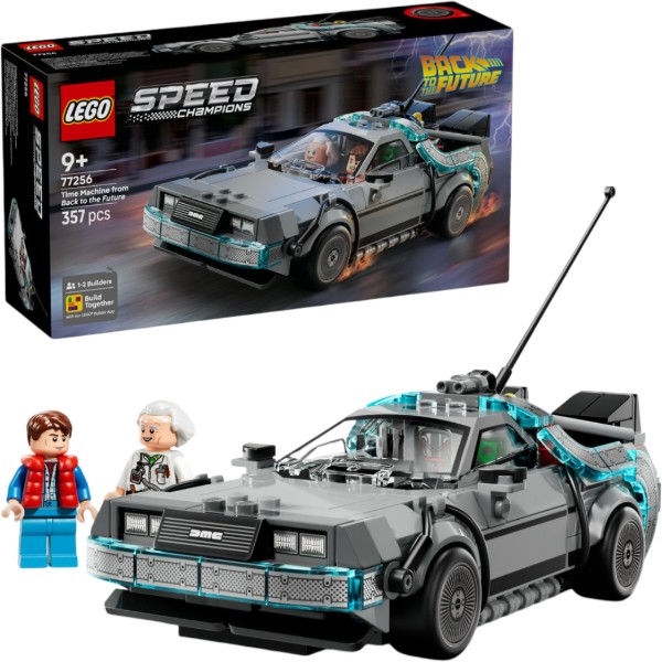 Фото - Конструктор LEGO  Speed Champions Часоворот із фільму «Назад у майбутнє» (77256)