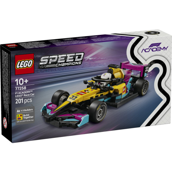 Фото - Конструктор LEGO Speed Champions Гоночний автомобіль F1 ACADEMY™ LEGO® (77258)
