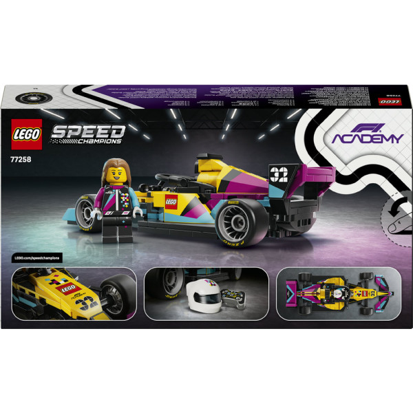 Фото - Конструктор LEGO Speed Champions Гоночний автомобіль F1 ACADEMY™ LEGO® (77258)